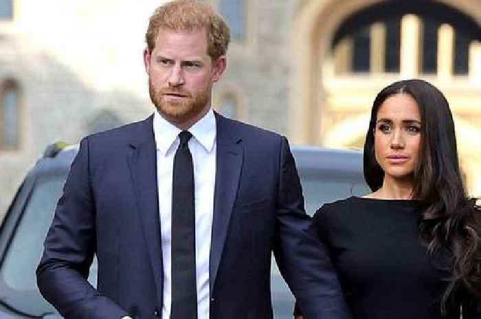 Harry and Meghan 'demoted' on Royal Family's website to sit just above Prince Andrew