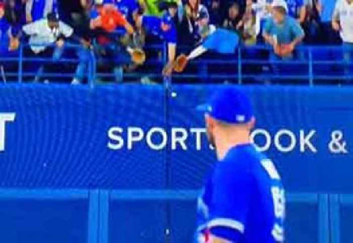 Blue Jays Fan Just Misses Aaron Judge Record Home Run Ball and $2 Million Pay Day