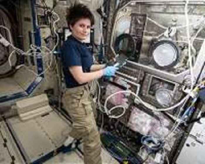 Cristoforetti becomes first European woman to command ISS