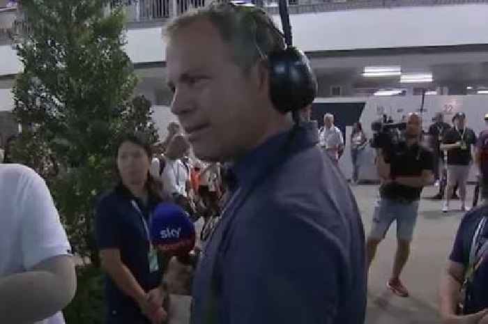 Sky Sports reporter Ted Kravitz kicked out of interview area at Singapore Grand Prix