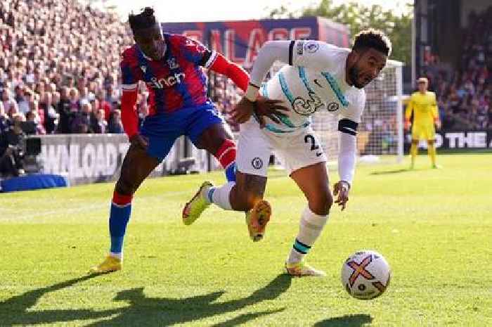 Wilfried Zaha deletes 'response' to Reece James' post-Chelsea win over Palace tweet