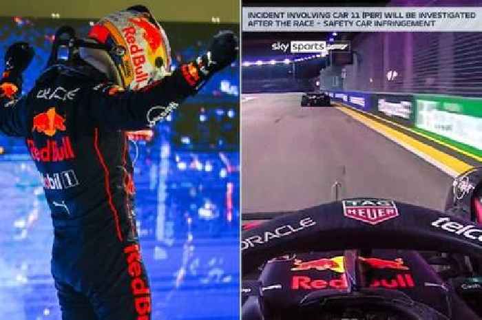 Sergio Perez’s Singapore Grand Prix win in doubt amid safety car investigation