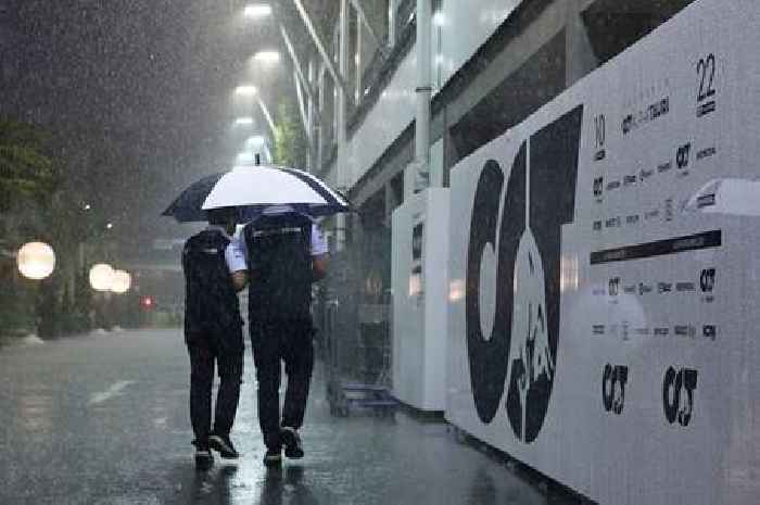 Singapore Grand Prix under threat as thunderstorm batters Marina Bay circuit