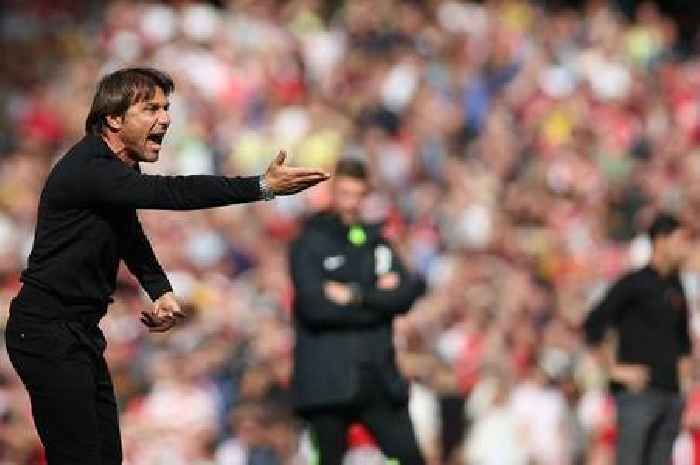 The reason Antonio Conte didn't change Spurs' formation at Arsenal and what sent him into a rage