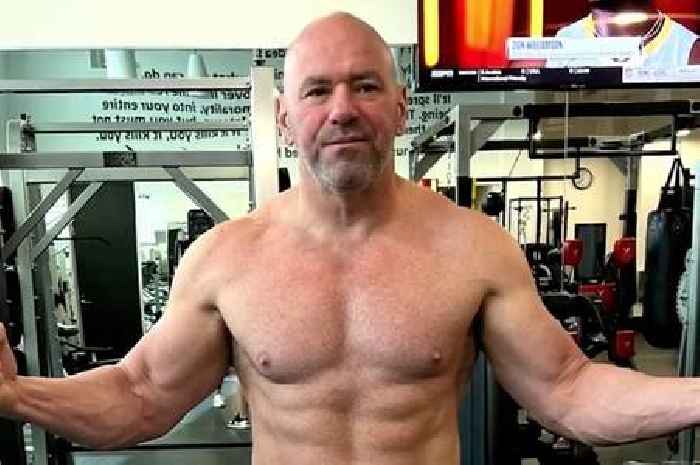 UFC chief Dana White shows off ripped physique after he was told he has '10 years to live'