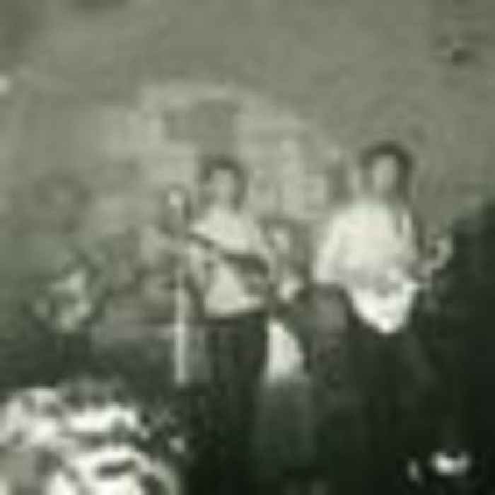 Rare photos of The Beatles' John, Paul and George playing at Liverpool's Cavern Club found