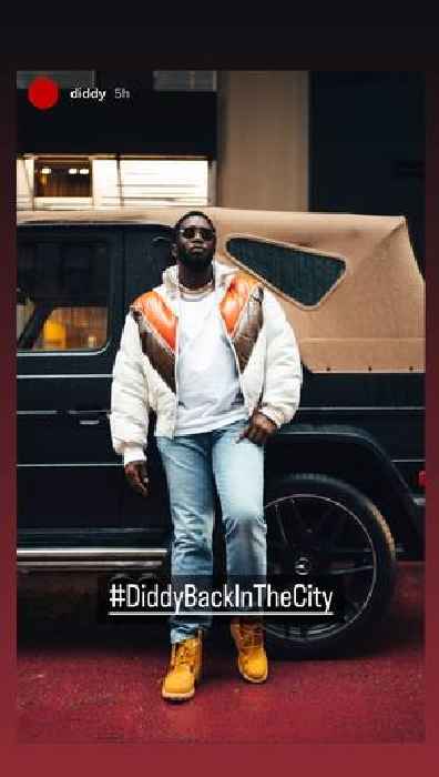 Diddy Is Back in New York City, Has a Ride to Impress, a Custom Mercedes G-Wagen Cabrio