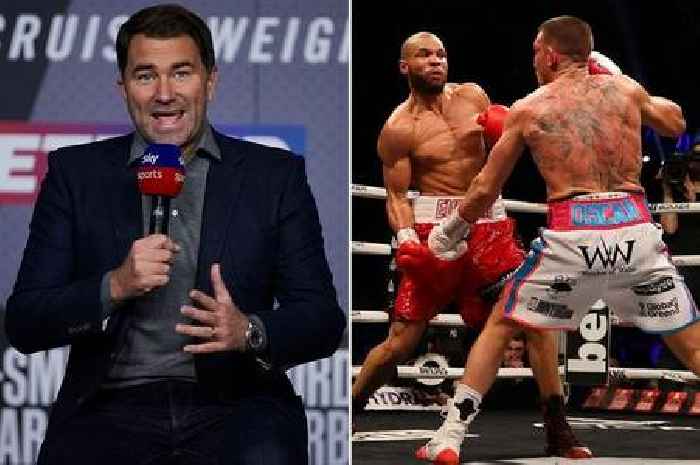 Unbeaten boxer tells Eddie Hearn he'll ’save the show’ by fighting Chris Eubank Jr