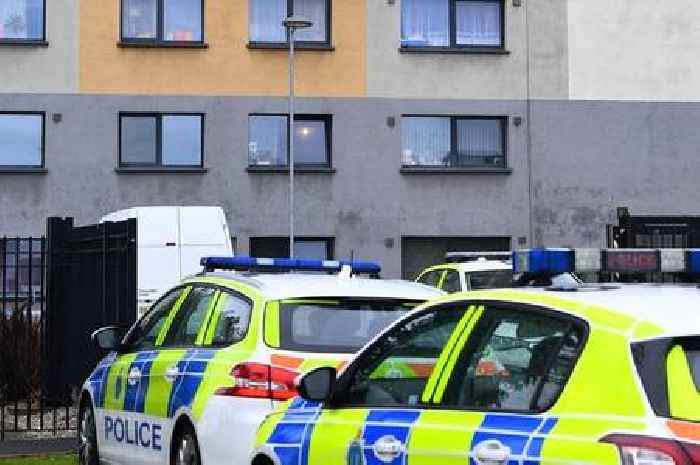Toddler rushed to hospital after being found injured outside high rise flats