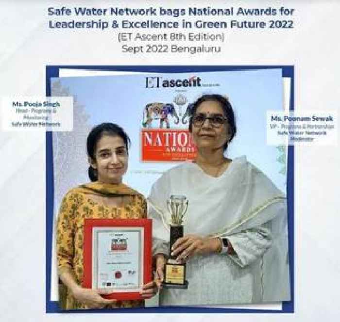 Safe Water Network Wins National Awards for Leadership and Excellence in Green Future