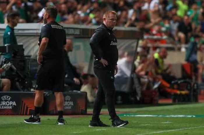 Neil Lennon in Manchester United frustration as Omonia hearts broken after giving Erik ten Hag a scare