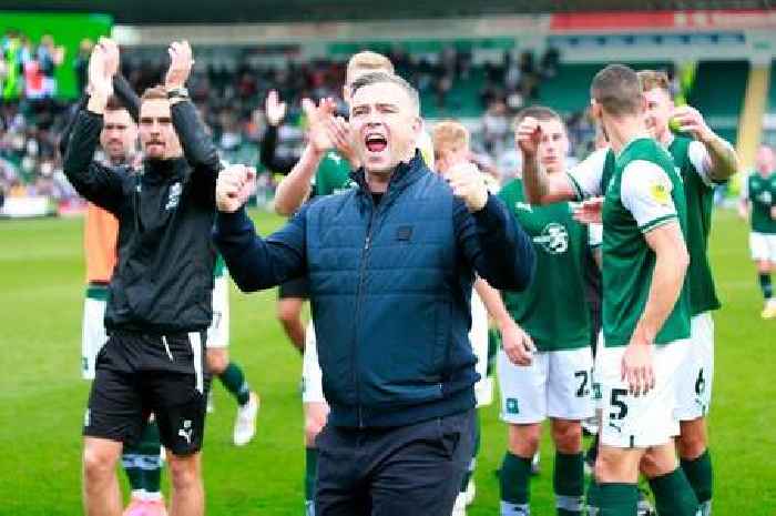 Plymouth Argyle boss Steven Schumacher named League One manager of the month