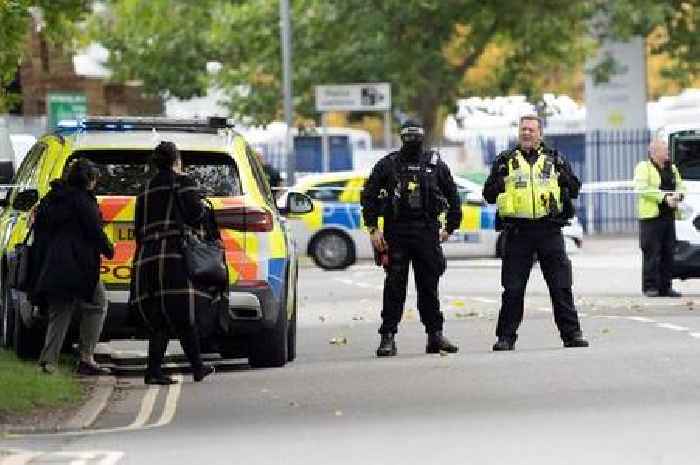 Knifeman dies in hospital after being shot by police in Derby car park