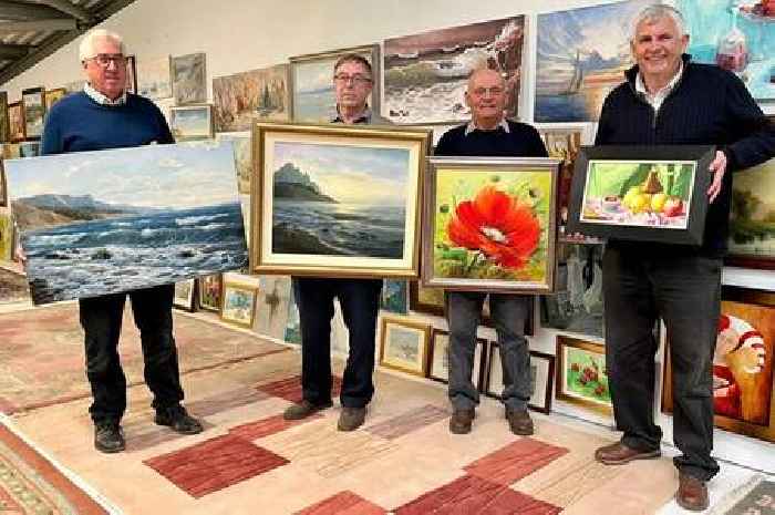 Paintings by Ukrainian artists going under the hammer at Perth auction house to raise cash for aid and supplies