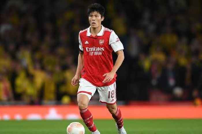 Takehiro Tomiyasu doubles down on his Ben White Arsenal battle amid major Liverpool prediction
