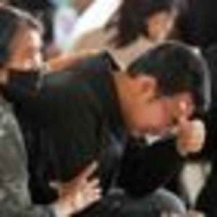 Distraught families mourn after nursery school children killed in shooting rampage