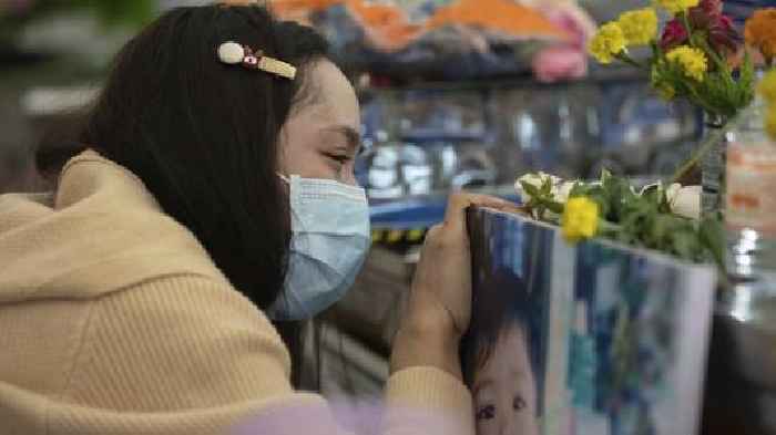Mourners Pray At Thai Temple Filled By Children's Keepsakes
