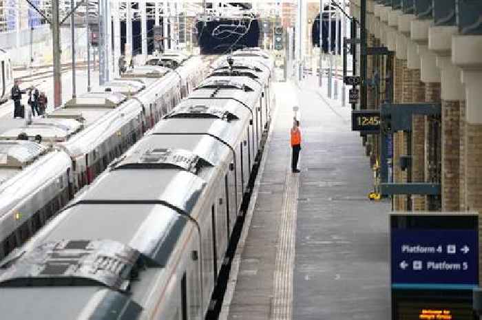 Just one in five trains to run because of rail strike