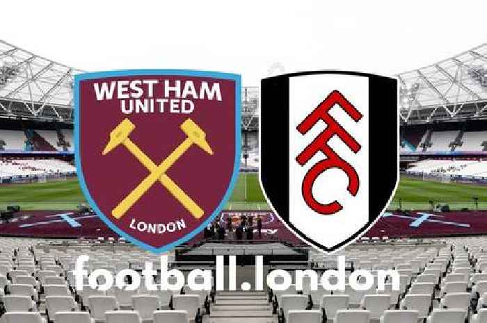 West Ham vs Fulham LIVE: Kick-off time, confirmed team news, goal and score updates