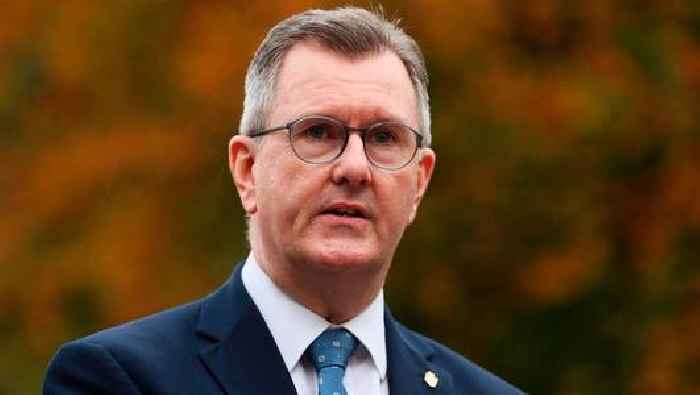 Sir Jeffrey Donaldson is ‘hopeful’ talks will resolve NI Protocol issues but urges UK Government to ‘hold firm’