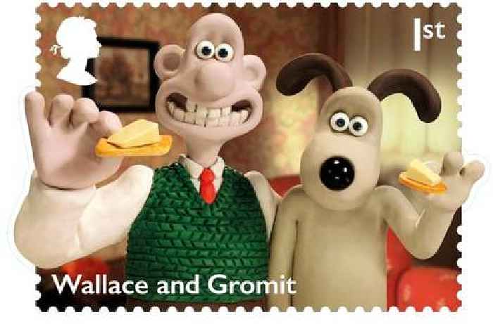 Wallace and Gromit stamp unveiled as Aardman Animations is celebrated by Royal Mail