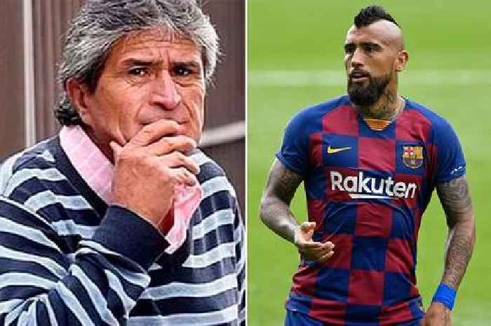 Ex-Barcelona star Arturo Vidal's dad dies after collapsing while watching horse racing