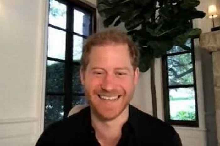 Prince Harry's body language analysed by expert after video call to sick children