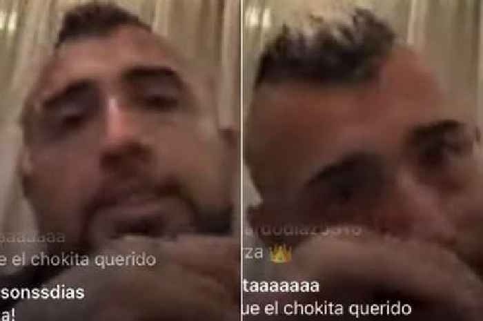 Arturo Vidal watches own dad's funeral on Instagram Live after choosing not to attend