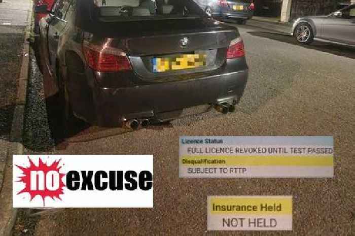Uninsured drivers have licence revoked after being stopped by the police