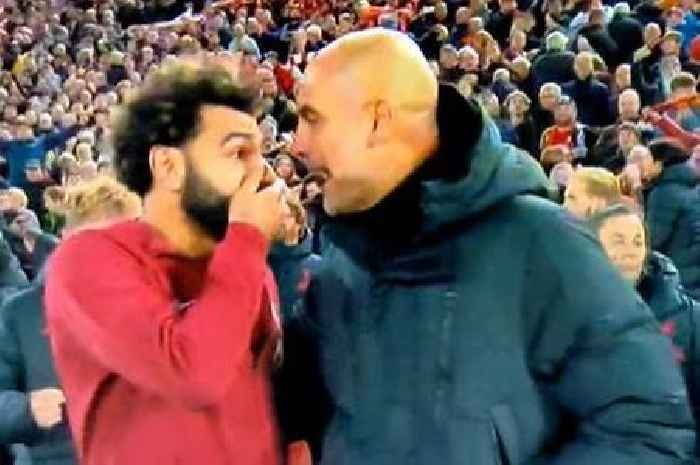 Lip reader pinpoints Mohamed Salah and Pep Guardiola's private chat after final whistle