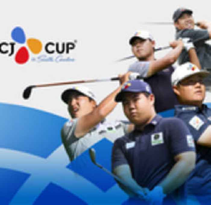 Five CJ Logistics golfers competing in THE CJ CUP in South Carolina
