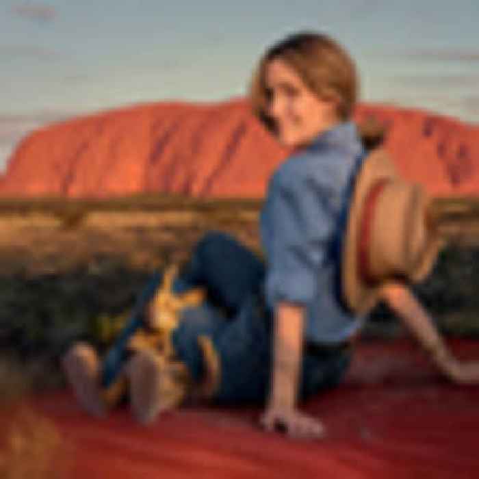 Rose Byrne stars in Tourism Australia's new global campaign as stuffed kangaroo