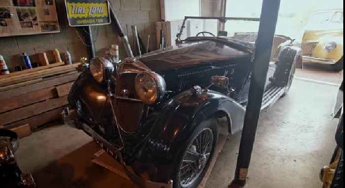 '37 Riley Lynx Hidden Away in a Barn in Tennessee Once Raced the 1972 Singapore Vintage GP