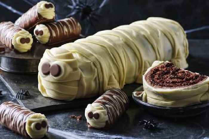 M&S 'mummify' Colin the Caterpillar for Halloween and fans are loving it