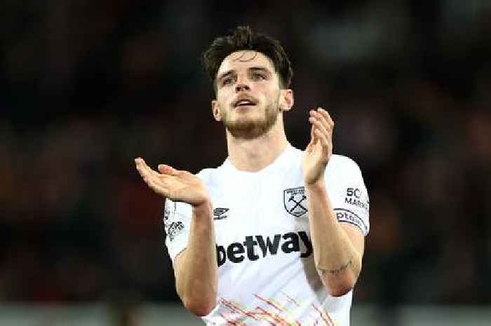 David Moyes makes huge claim over West Ham’s Declan Rice after 'standout' role against Liverpool