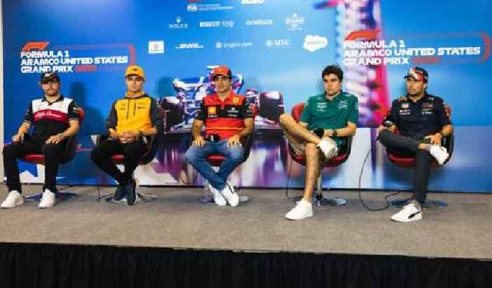 Drivers Press Conference 2022 USA F1 Grand Prix