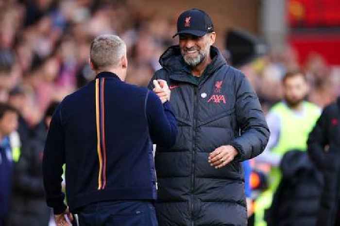Liverpool boss Jurgen Klopp insists 'it was not us against Nottingham Forest' after shock defeat