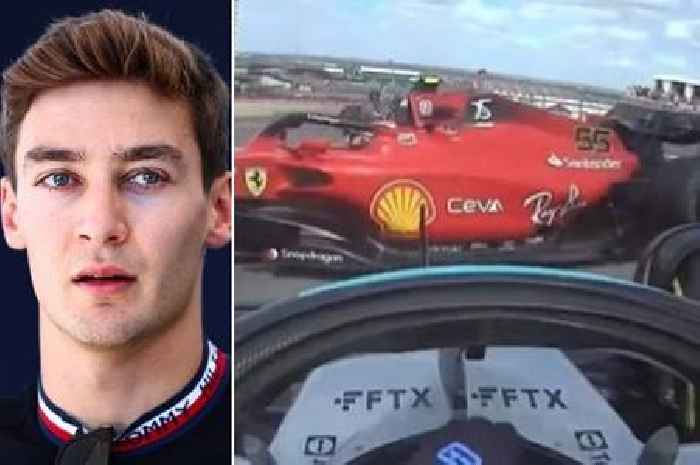 George Russell takes blame for Carlos Sainz collision and admits ‘I was nowhere’
