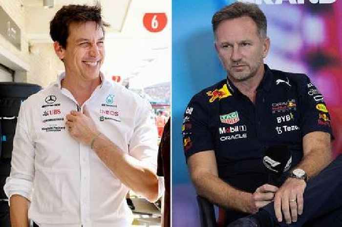 Toto Wolff mocks Christian Horner after cost cap tirade and asks ‘who’s the victim?’