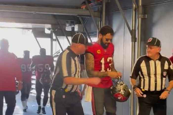 NFL officials ask Tampa Bay Buccaneers star to 'sign autograph' in tunnel