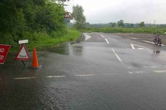 Flood Alerts issued for Leicestershire as thunderstorms cause water levels to 'rapidly rise'