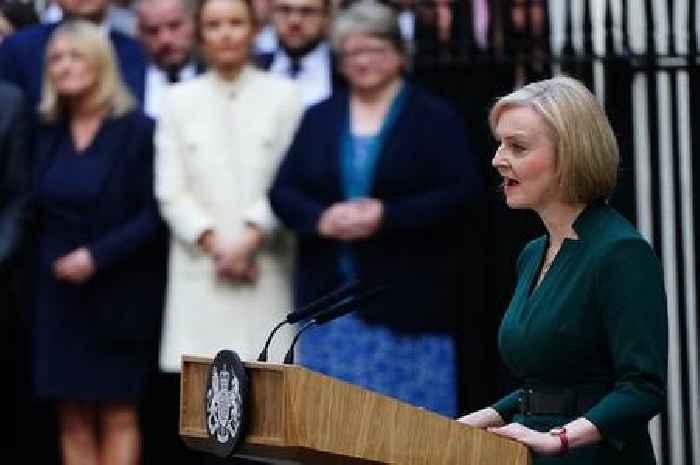 Liz Truss bids goodbye in 187 second speech and becomes shortest-serving prime minister in history