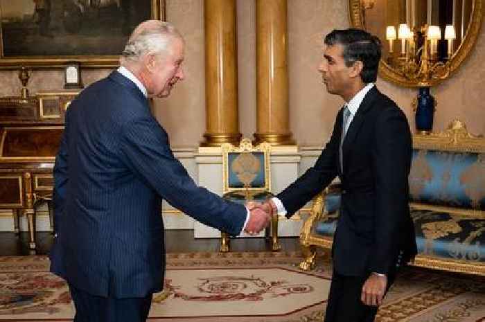 Rishi Sunak meets King Charles III as he officially becomes Prime Minister