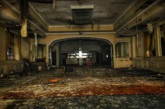 Inside ghostly Victorian Station Hotel as haunting images show state of crumbling venue