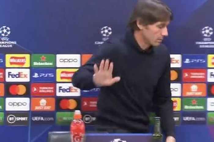 Antonio Conte storms out of Tottenham press conference after raging 'I'm really upset'