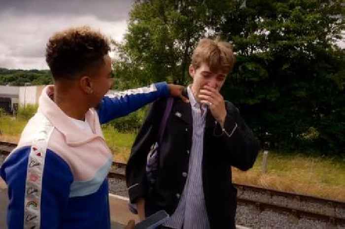 Jesse Lingard comforts emotional train enthusiast Francis Bourgeois in sweet footage