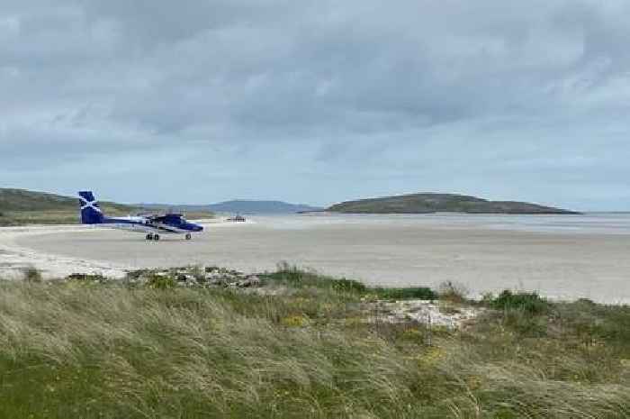 Scotland's beach airport runway named one of the most beautiful in the world