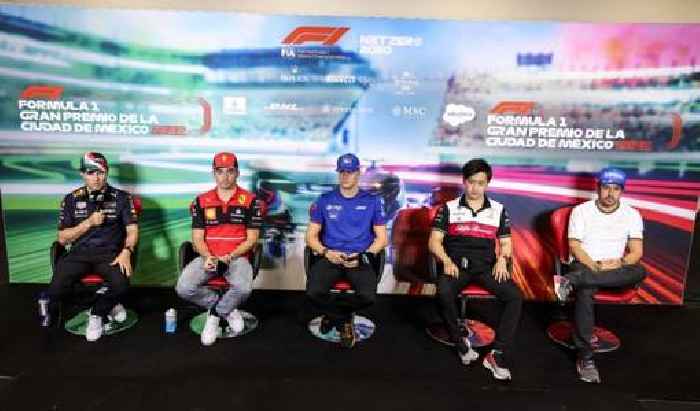 Drivers Press Conference 2022 Mexico F1 Grand Prix