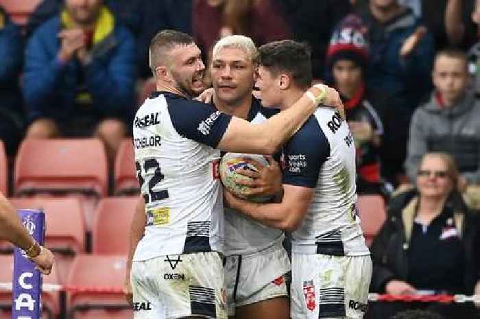 Ryan Hall sets new rugby league records as England demolish Greece to rip up history books