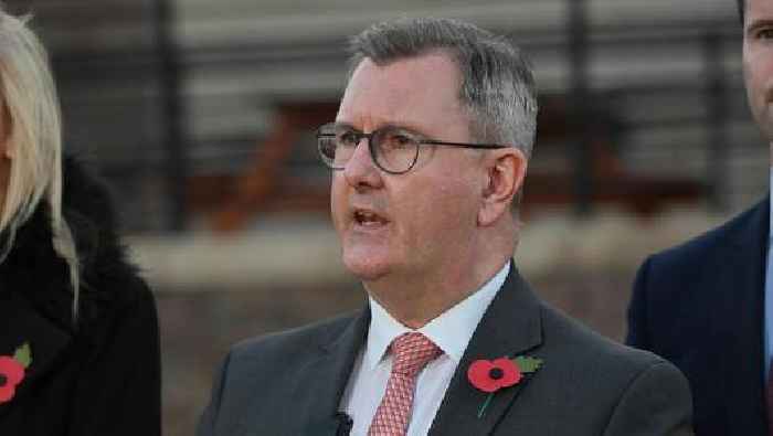 Sir Jeffrey Donaldson: Political turmoil at Westminster has hit efforts to find solution to protocol impasse